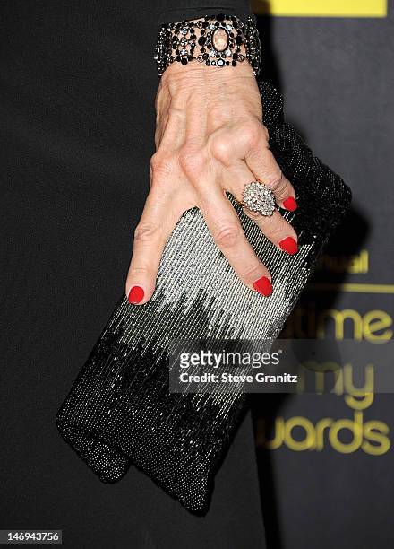 Judith Chapman attends 39th Annual Daytime Emmy Awards at The Beverly Hilton Hotel on June 23, 2012 in Beverly Hills, California.