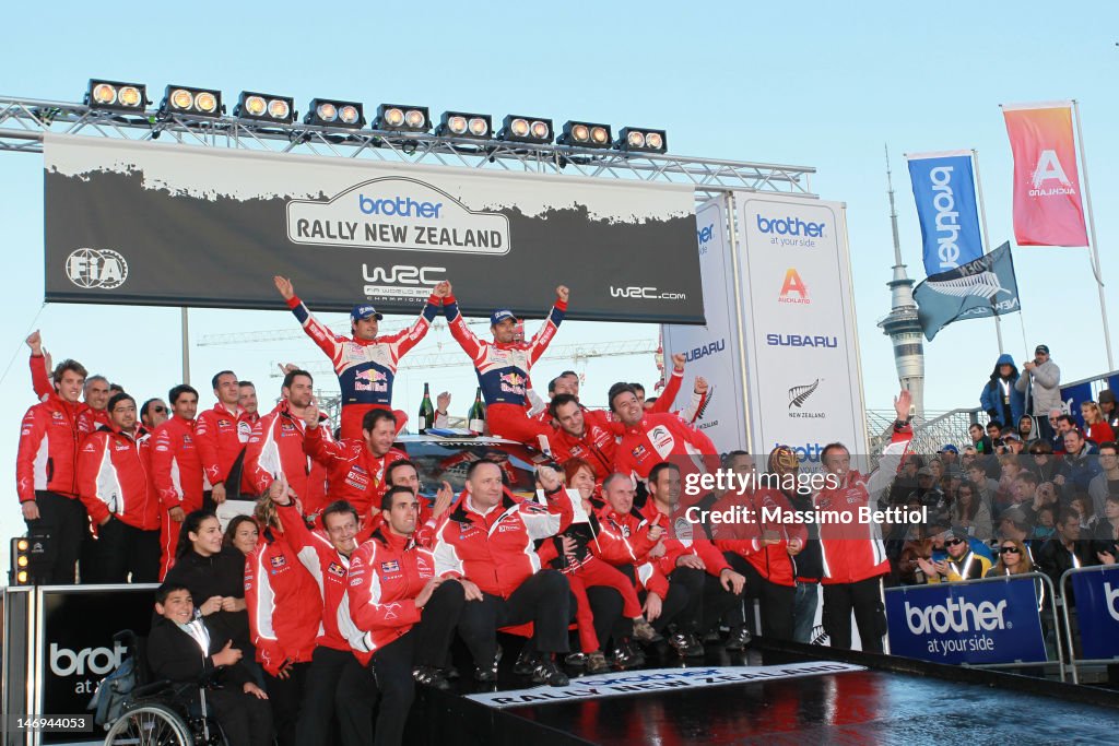 FIA World Rally Championship New Zealand - Day Three