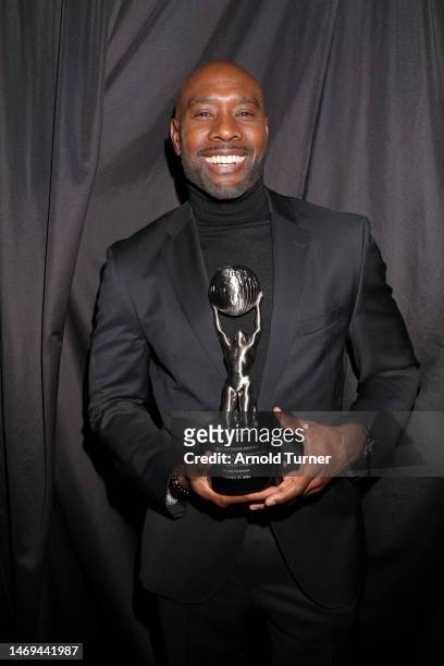 Morris Chestnut attends the 54th NAACP Image Awards Program and Dinner at L.A. LIVE on February 24, 2023 in Los Angeles, California.