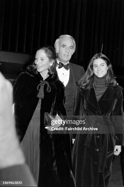 Amanda Burden and Steve Ross attend a party at Tavern on the Green in New York City following the New York premiere of 'A Star Is Born' on December...