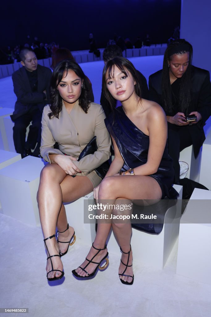 Avani Gregg and Lily Chee are seen at the front row of Salvatore