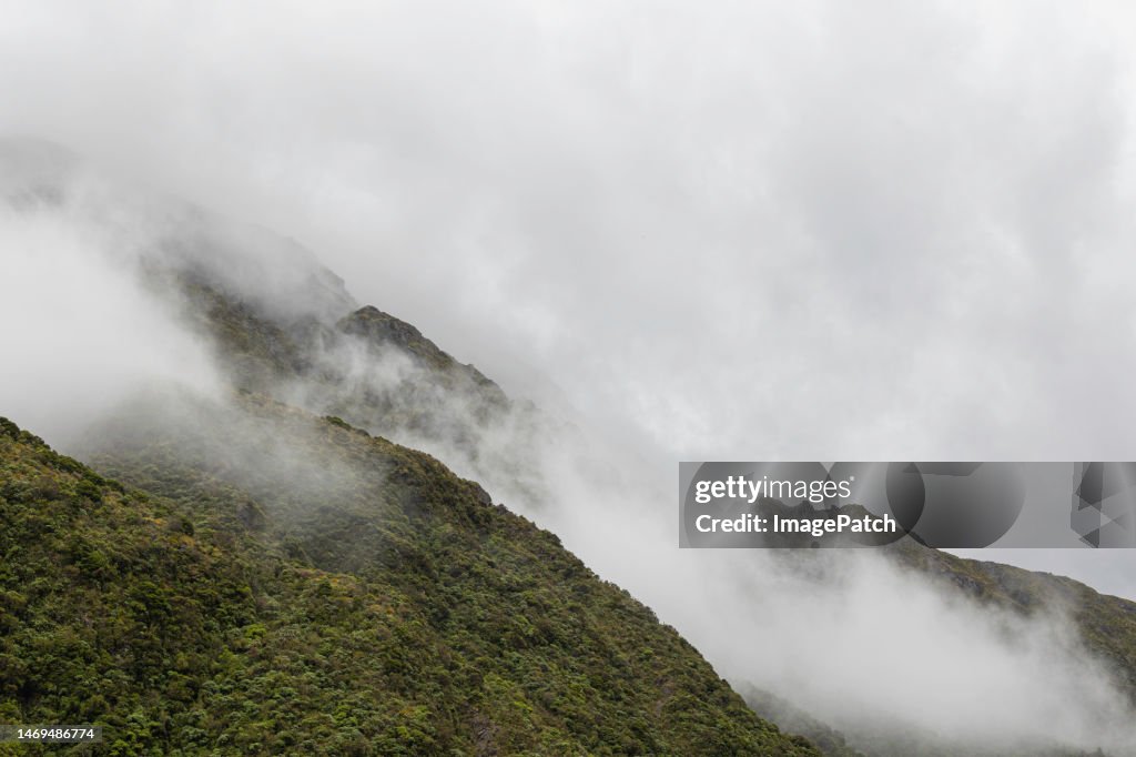 Cloud On Ridges Clouds Drifting Through Mountain Ridges High-Res Stock Photo - Getty Images