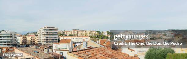 marseille rooftop city scape - area town (marseille) stock pictures, royalty-free photos & images