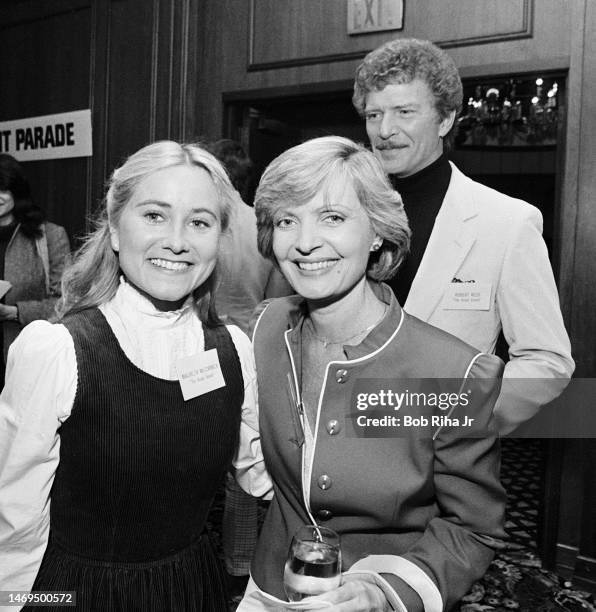 Maureen McCormick, Florence Henderson and Robert Reed from 'The Brady Bunch' joined other television stars from 1960's and 1970's during luncheon...