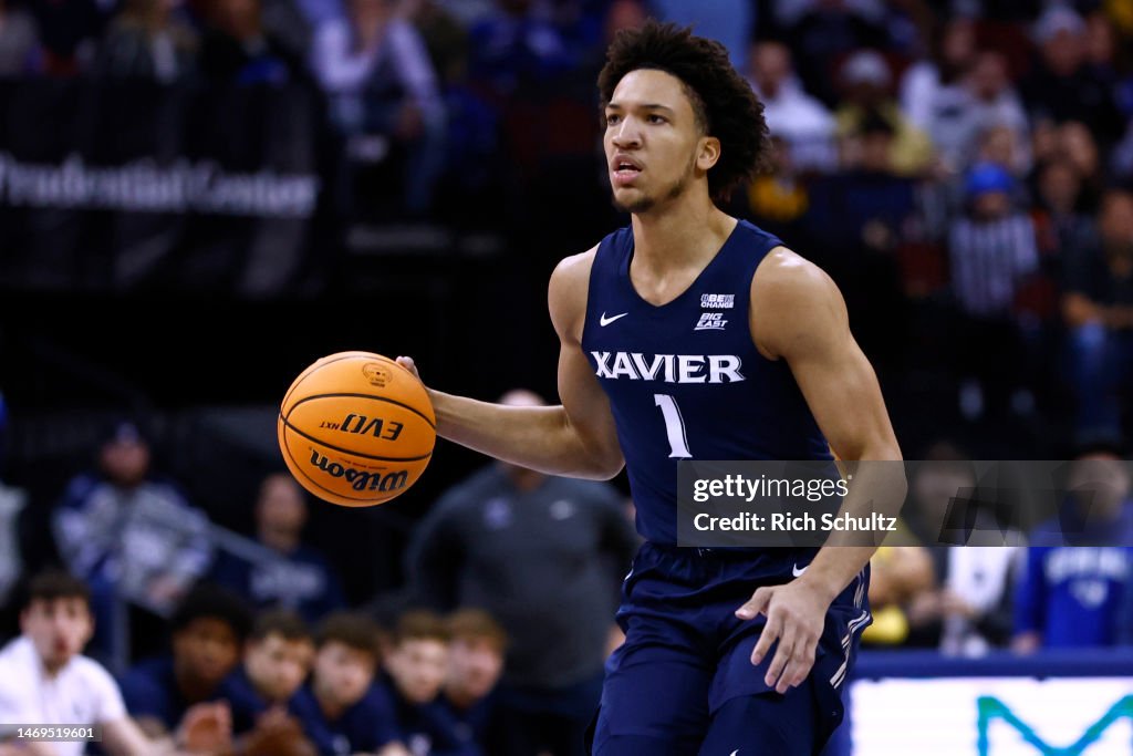 Xavier Rajpaul Desmond Claude of the Xavier Musketeers in action against the Seton ...