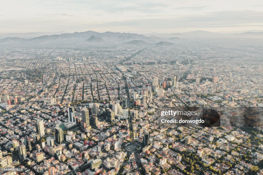 Mexico City from above