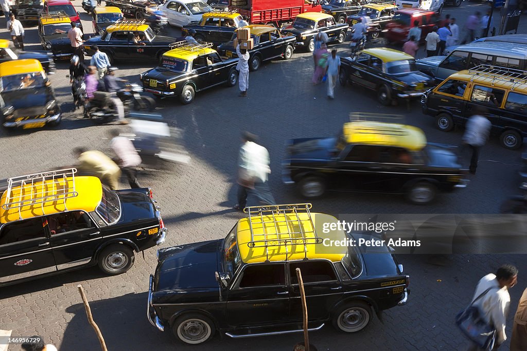Traffic Congestion in Mumbai, (Bombay), India