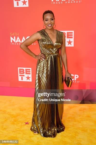 MC Lyte attends the 54th NAACP Image Awards at Pasadena Civic... News