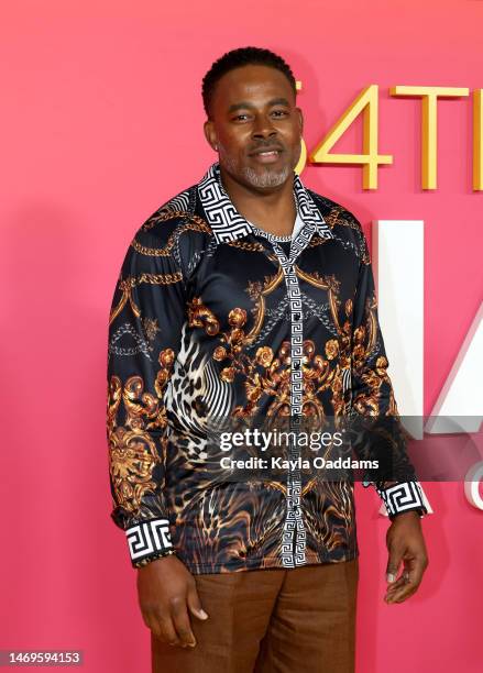 Lamman Rucker attends the 54th NAACP Image Awards at Pasadena Civic Auditorium on February 25, 2023 in Pasadena, California.