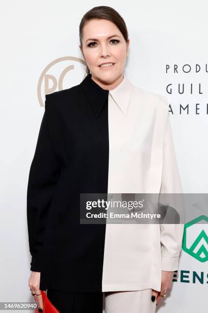 Aoife McArdle attends the 2023 Producers Guild Awards at The Beverly Hilton on February 25, 2023 in Beverly Hills, California.