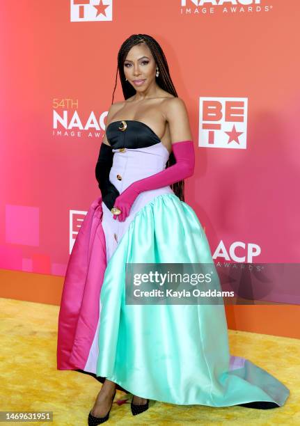 Smith attends the 54th NAACP Image Awards at Pasadena Civic Auditorium on February 25, 2023 in Pasadena, California.