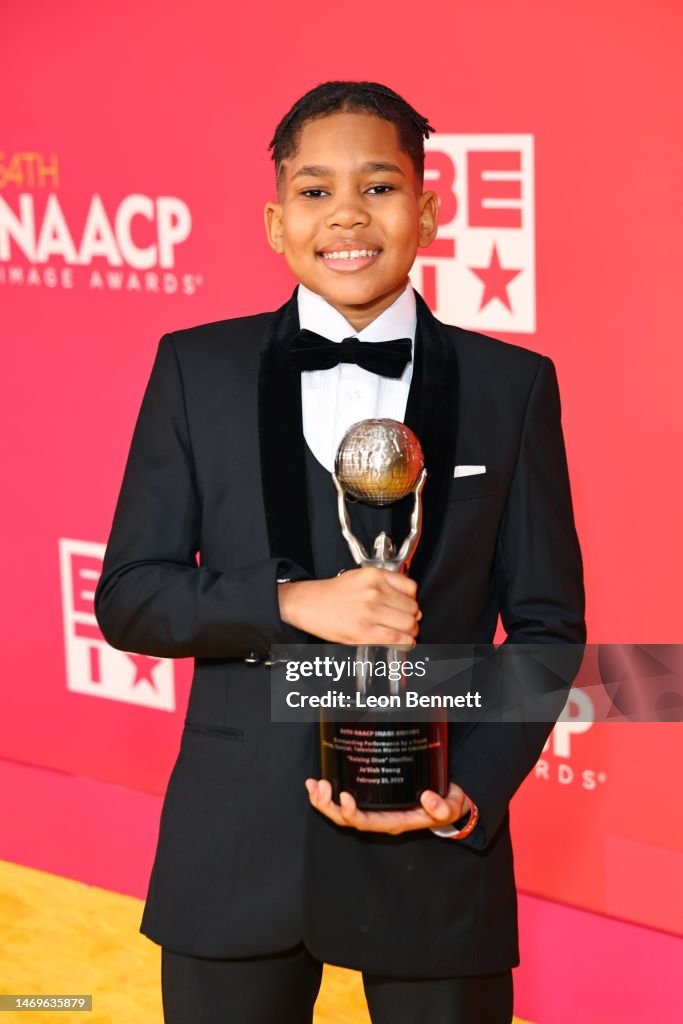 Ja'Siah Young, winner of the Outstanding Performance by a Youth award