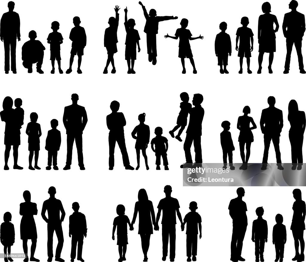 Families Silhouette