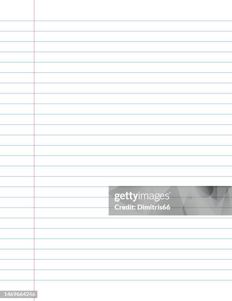 notebook sheet lined page background - lined paper stock illustrations