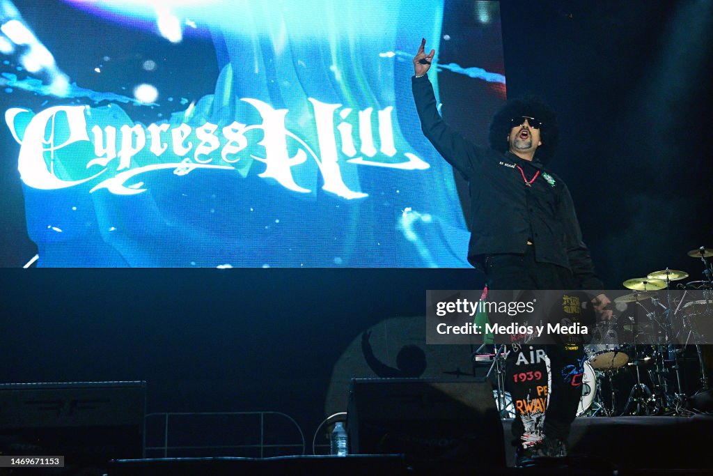 Breal Rapper Vocalist B-Real of Cypress Hill performs during your Concert at... News ...