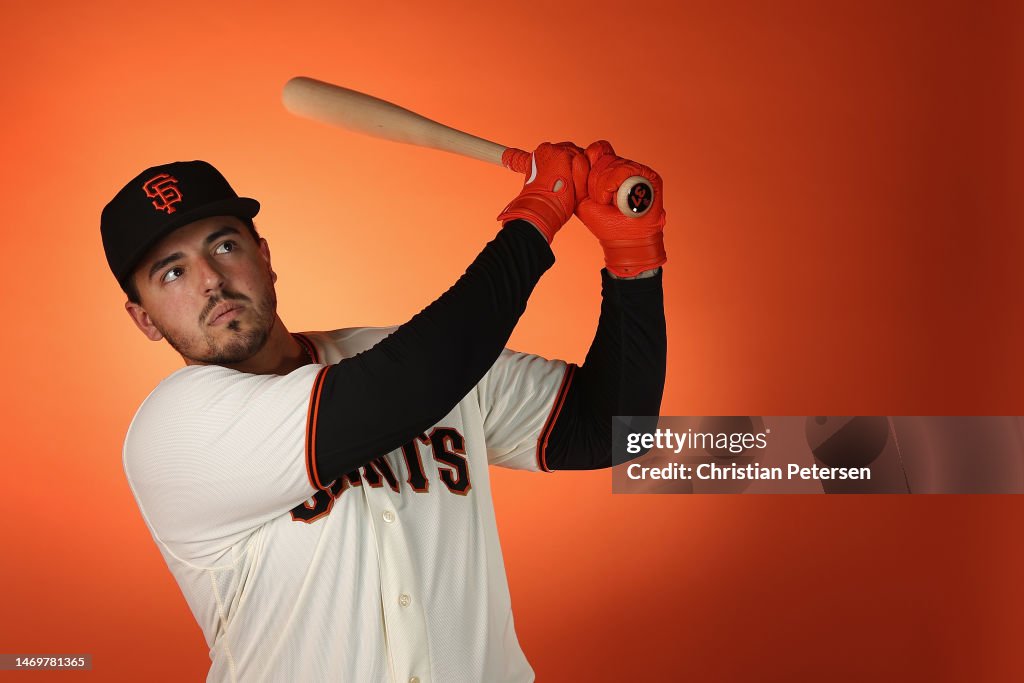 Colton Weiker Colton Welker of the San Francisco Giants poses for a portrait during ...