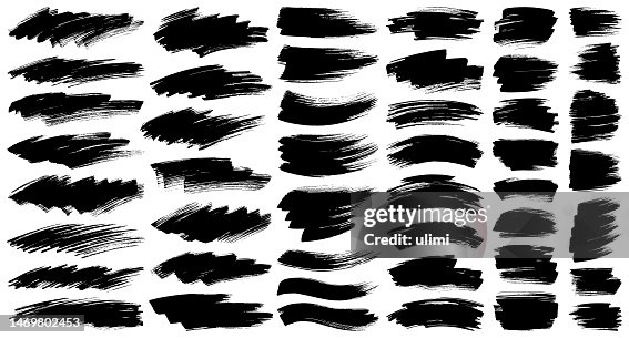 Paint brush strokes Paint brush strokes