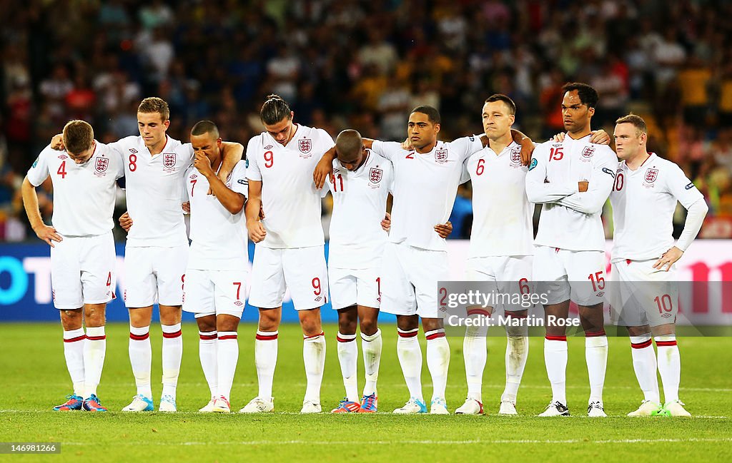 England v Italy - UEFA EURO 2012 Quarter Final