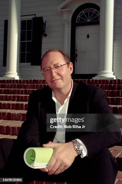 Robert Morton, executive producer of 'The Late Show with David Letterman' outside Culver Studios, October 17, 1997 in Culver City, California.