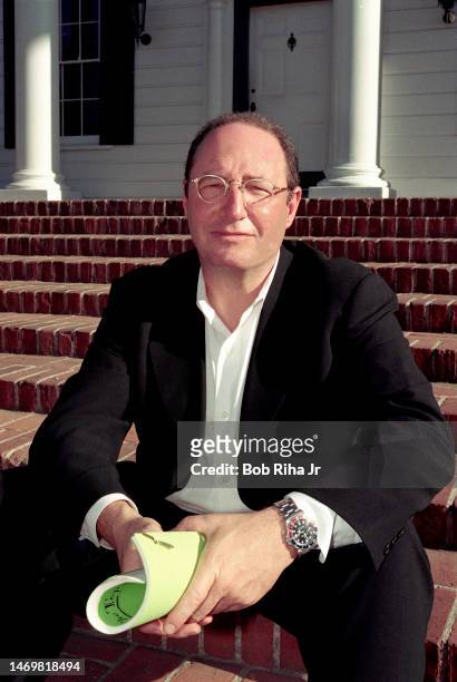 Robert Morton, executive producer of 'The Late Show with David Letterman' outside Culver Studios, October 17, 1997 in Culver City, California.