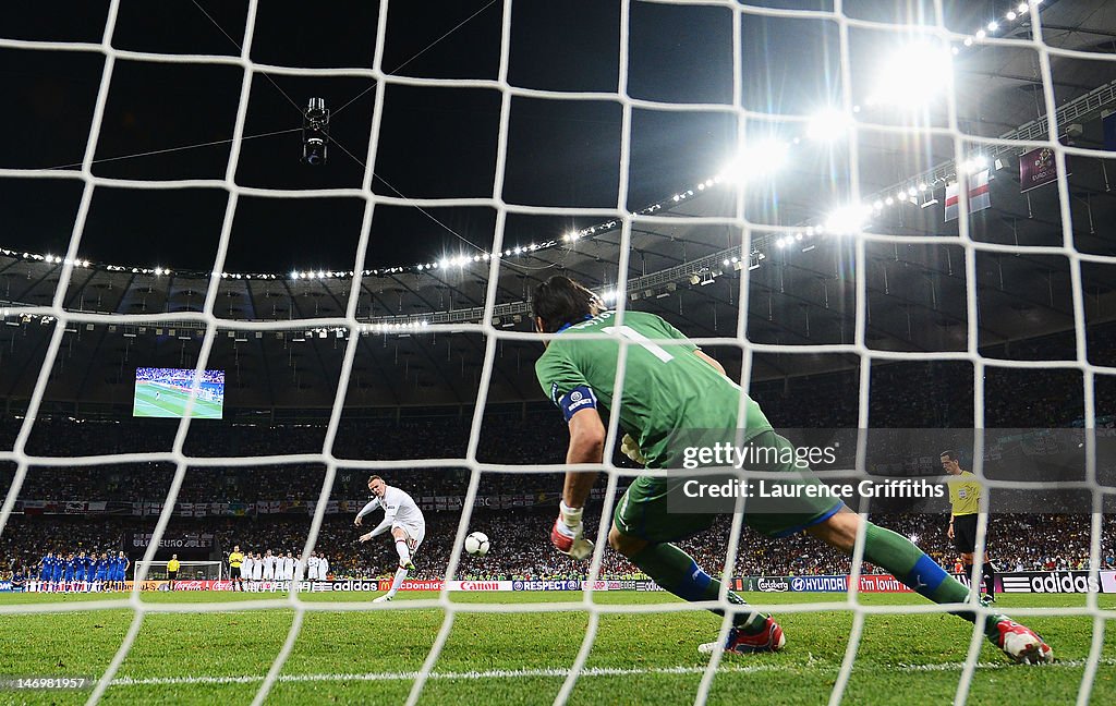 England v Italy - UEFA EURO 2012 Quarter Final