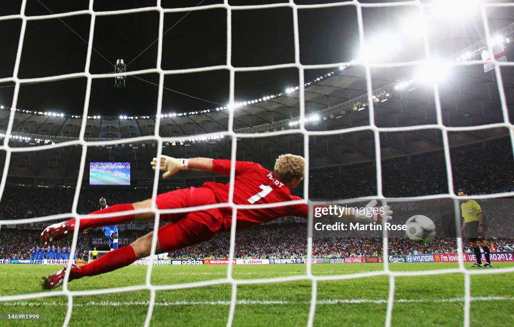 England v Italy - UEFA EURO 2012 Quarter Final