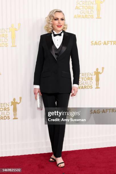 Elaine Hendrix attends the 29th Annual Screen Actors Guild Awards at Fairmont Century Plaza on February 26, 2023 in Los Angeles, California.