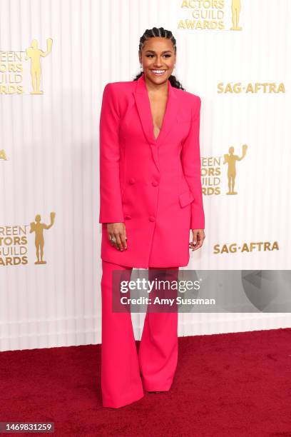 Ariana DeBose attends the 29th Annual Screen Actors Guild Awards at Fairmont Century Plaza on February 26, 2023 in Los Angeles, California.