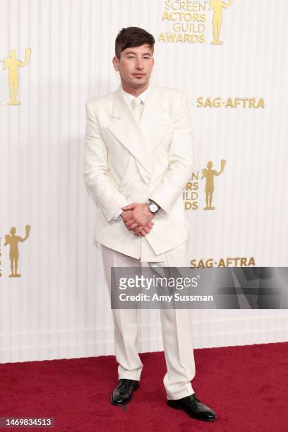 Barry Keoghan attends the 29th Annual Screen Actors Guild Awards at Fairmont Century Plaza on February 26, 2023 in Los Angeles, California.