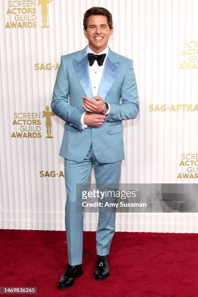 James Marsden attends the 29th Annual Screen Actors Guild Awards at Fairmont Century Plaza on February 26, 2023 in Los Angeles, California.