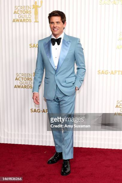 James Marsden attends the 29th Annual Screen Actors Guild Awards at Fairmont Century Plaza on February 26, 2023 in Los Angeles, California.
