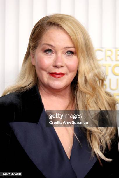 Christina Applegate attends the 29th Annual Screen Actors Guild Awards at Fairmont Century Plaza on February 26, 2023 in Los Angeles, California.
