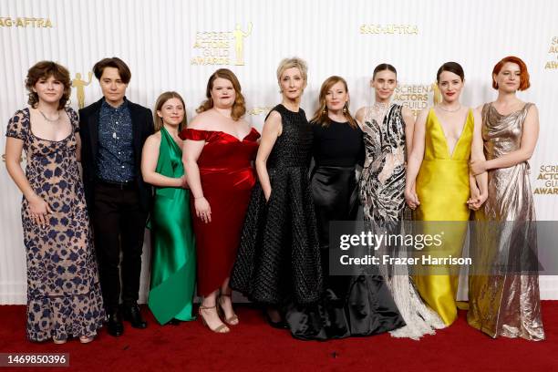 Liv McNeil, August Winter, Kate Hallett, Michelle McLeod, Sheila McCarthy, Sarah Polley, Rooney Mara, Claire Foy and Jessie Buckley attend the 29th...