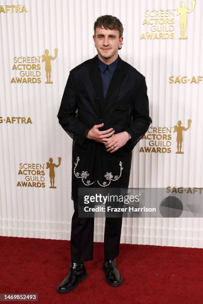 Paul Mescal attends the 29th Annual Screen Actors Guild Awards at Fairmont Century Plaza on February 26, 2023 in Los Angeles, California.