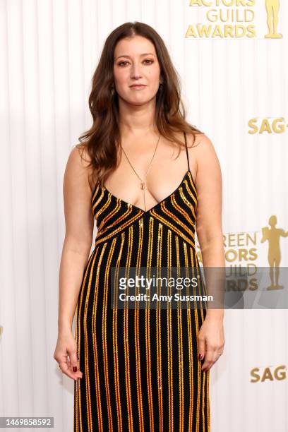 Jessy Hodges attends the 29th Annual Screen Actors Guild Awards at Fairmont Century Plaza on February 26, 2023 in Los Angeles, California.