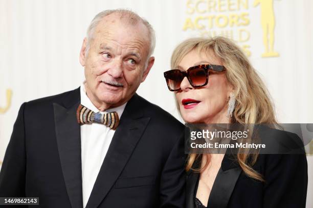 Bill Murray and Jeannie Berlin attend the 29th Annual Screen Actors Guild Awards at Fairmont Century Plaza on February 26, 2023 in Los Angeles,...