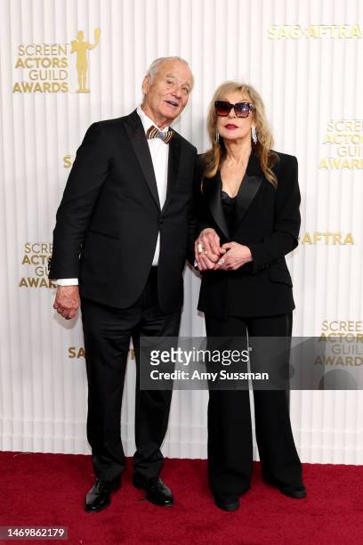 Bill Murray and Jeannie Berlin attend the 29th Annual Screen Actors Guild Awards at Fairmont Century Plaza on February 26, 2023 in Los Angeles,...