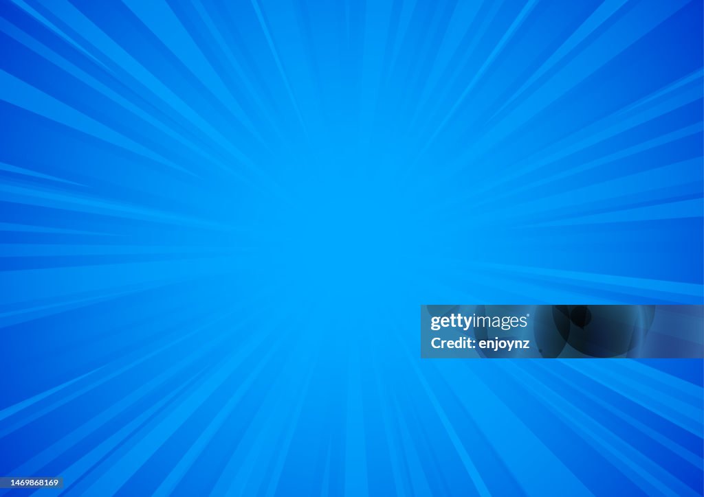 Blue exploding comic starburst vector explosion