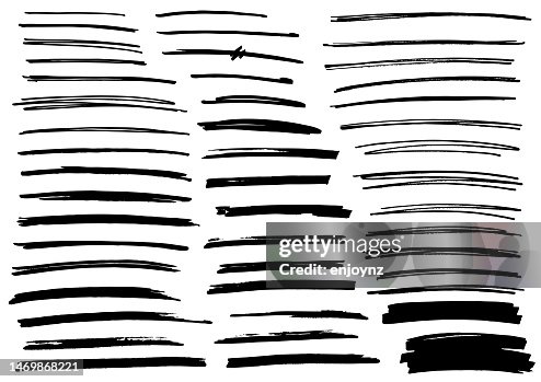Sketchy dividing line doodles Sketchy dividing line doodles