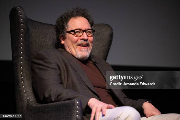 Actor and filmmaker Jon Favreau attends the Film Independent 2023 Directors Close-Up - Directing Frame by Frame with Guillermo del Toro and Mark...