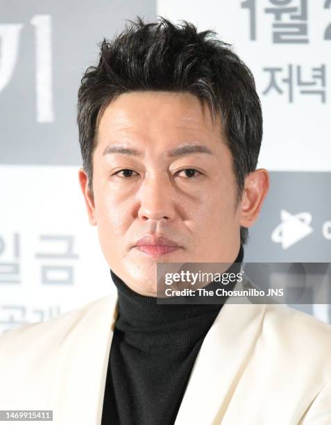 Korean actor Heo Seong-tae during a press conference of Coupang