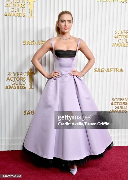 Kathryn Newton attends the 29th Annual Screen Actors Guild Awards at Fairmont Century Plaza on February 26, 2023 in Los Angeles, California.
