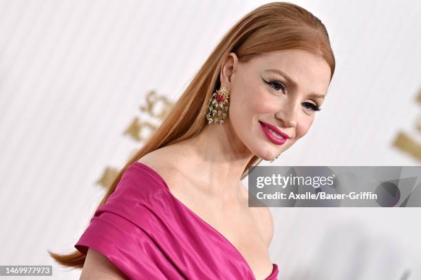 Jessica Chastain attends the 29th Annual Screen Actors Guild Awards at Fairmont Century Plaza on February 26, 2023 in Los Angeles, California.