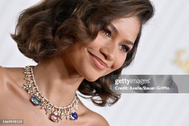 Zendaya attends the 29th Annual Screen Actors Guild Awards at Fairmont Century Plaza on February 26, 2023 in Los Angeles, California.