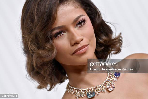Zendaya attends the 29th Annual Screen Actors Guild Awards at Fairmont Century Plaza on February 26, 2023 in Los Angeles, California.