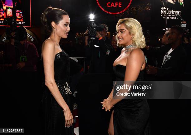 Angelina Jolie and Bebe Rexha