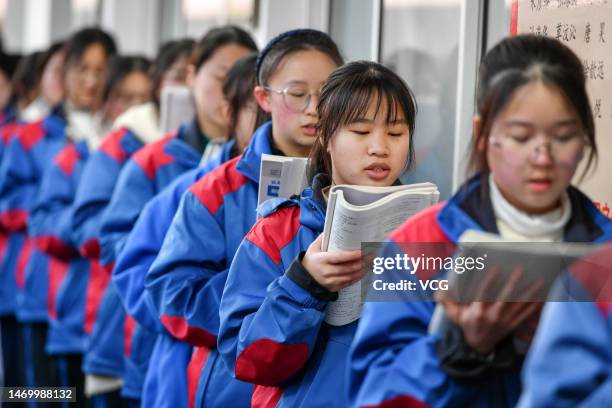 Gaokao Study Routine Class 03 Photos and Premium High Res Pictures - Getty Images