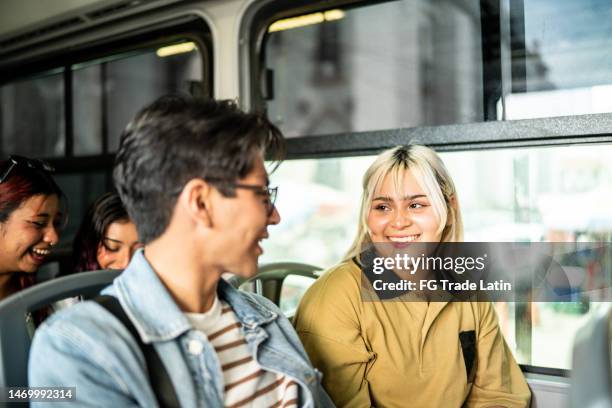 Bus Rider Friend Photos and Premium High Res Pictures - Getty Images