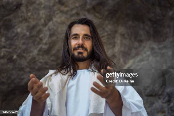 jesus christ - white jesus stock pictures, royalty-free photos & images