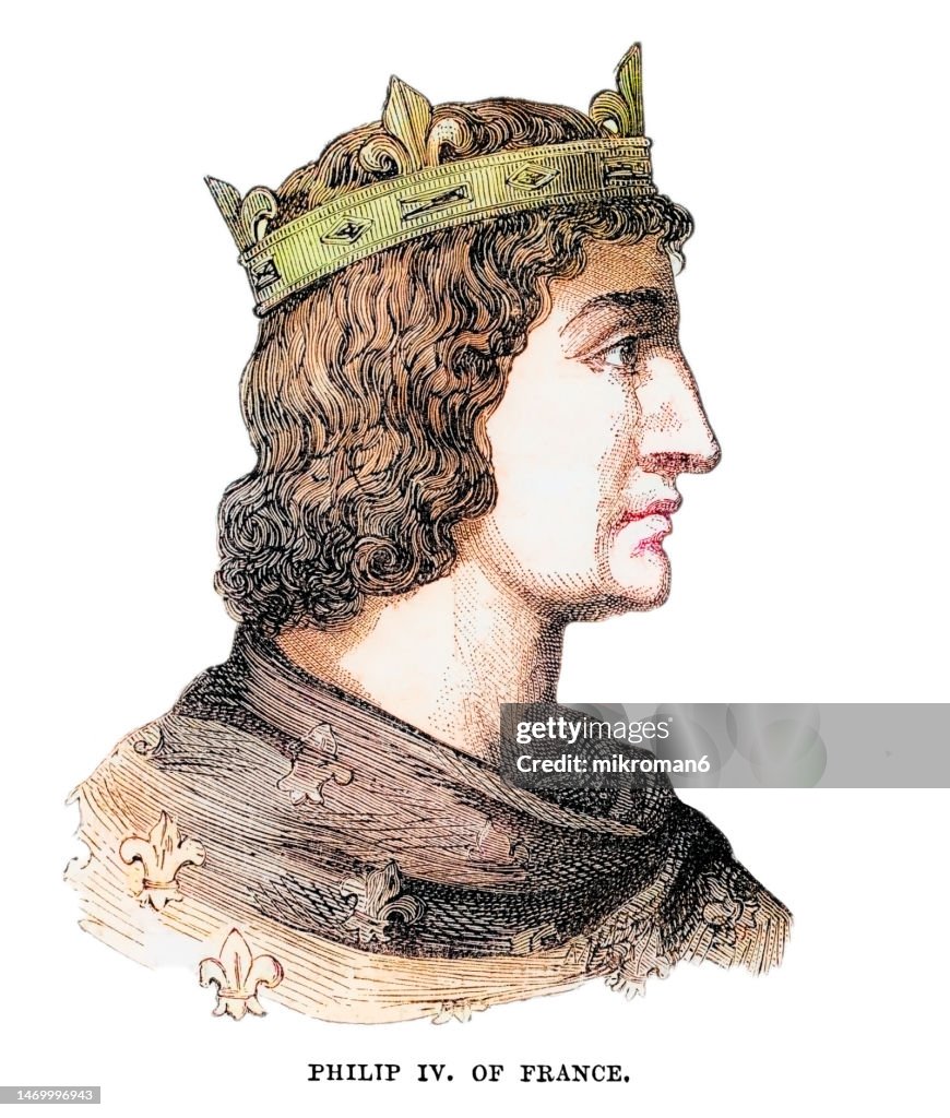 Filip Iv Portrait Of King Philip Iv Of France Photo - Getty Images
